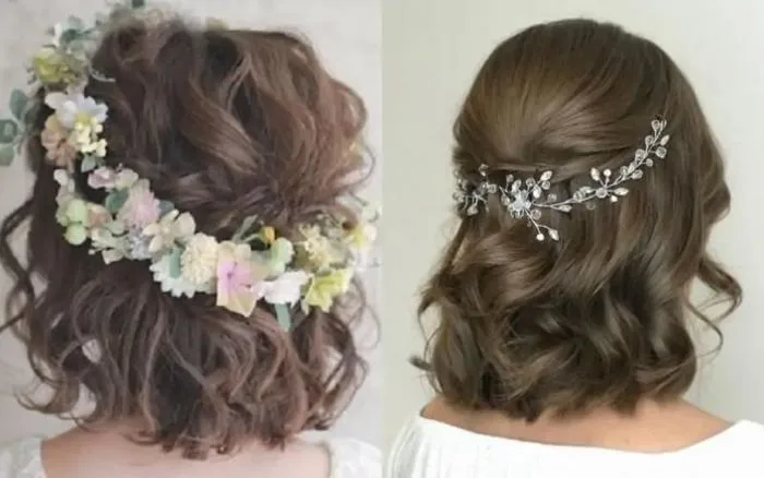 15+ Kiểu Tóc Cho Cô Dâu Tóc Ngắn Sang Trọng, Cuốn Hút