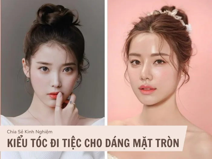 Top Các Kiểu Tóc Đi Tiệc Cho Mặt Tròn Lịch Lãm, Quý Phái