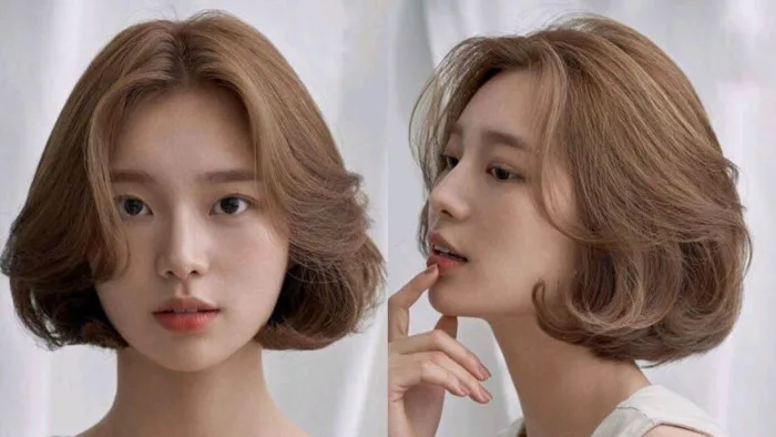 Các Kiểu Tóc Ngắn Duỗi Cúp Phồng Đẹp Hot Trend hiện nay