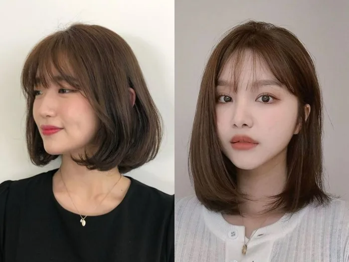 13+ kiểu tóc cụp ngang vai trẻ trung, hợp các dáng mặt