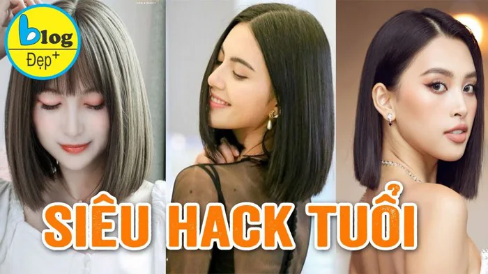 10 Kiểu tóc duỗi ngắn cho bạn gái lúc nào cũng xinh lại dễ chăm sóc