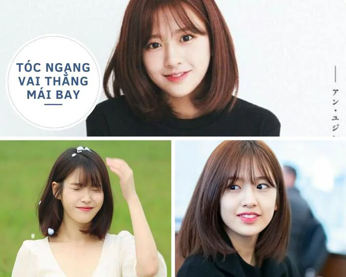 Tóc ngang vai thẳng: Top 15 kiểu đẹp được yêu thích nhất hiện nay