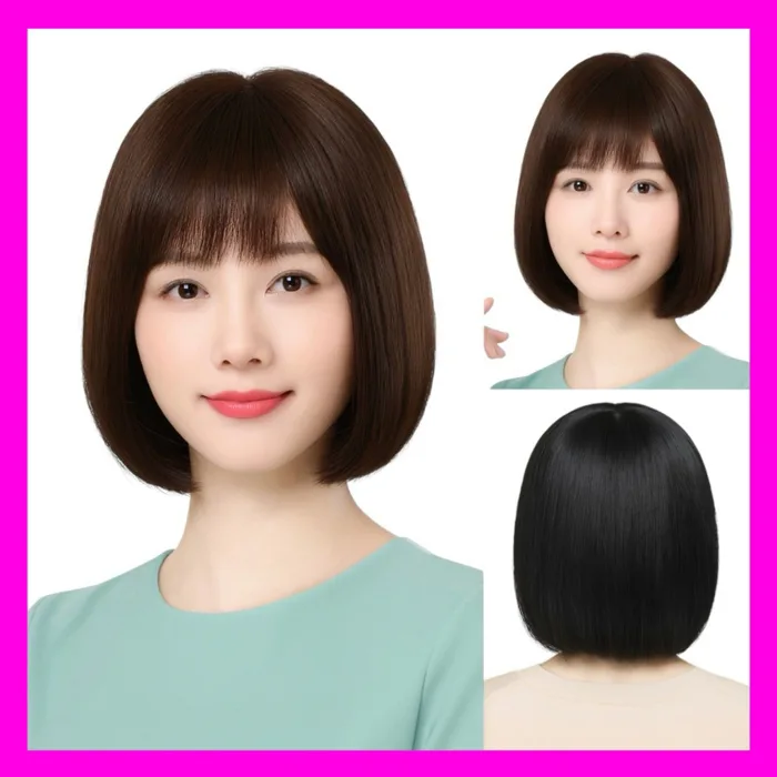 HOẢ TỐC) Tóc giả nữ nguyên đầu trung niên kiểu xoăn ngắn thanh lịch, dễ đội , tặng kèm Lưới | Shopee Việt Nam