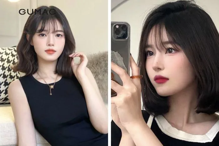 7 Kiểu tóc mái thưa mặt tròn SANG CHẢNH và thời thượng