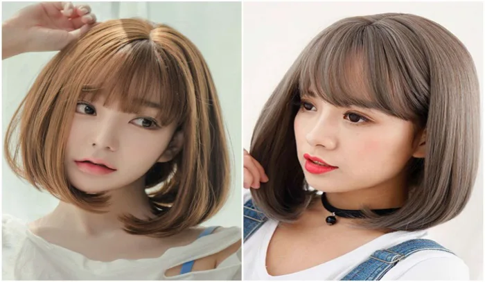 10 kiểu tóc ngắn mái thưa đẹp tự nhiên phù hợp với mọi gương mặt