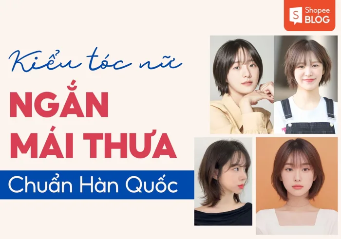 TOP 15+ kiểu tóc ngắn mái thưa đẹp, trẻ trung cho nữ