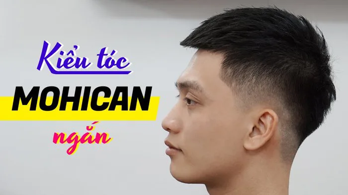 Kiểu tóc Mohican ngắn - Kiểu tóc nam đẹp 2020 - Chính Barber Kiểu tóc Mohican ngắn - Kiểu tóc nam đẹp 2020 - Chính Barber