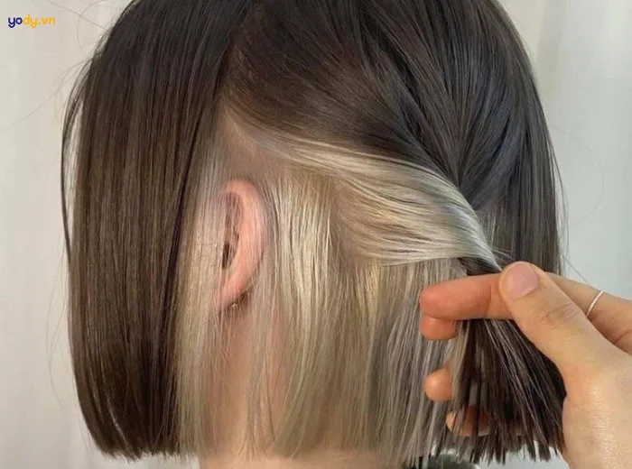 TOP 10 mẫu tóc ngắn nhuộm highlight đẹp cá tính cho phái đẹp | Yody