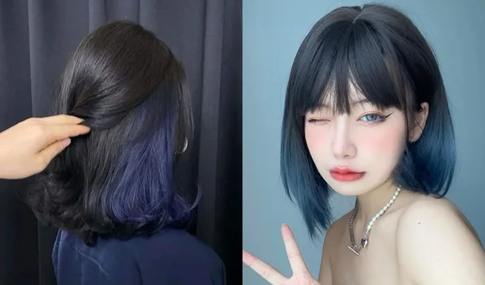 Top 16 Màu Nhuộm Highlight Cho Tóc Ngắn Đen Cực Trendy 2026