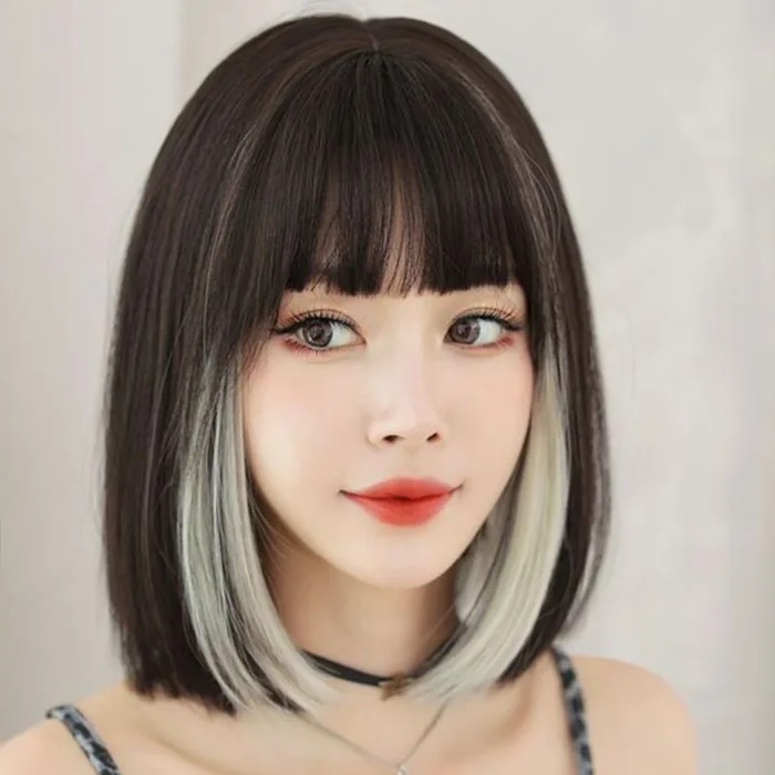 TOP 15+ Kiểu nhuộm hidden light tóc ngắn cực cháy Trend 2024