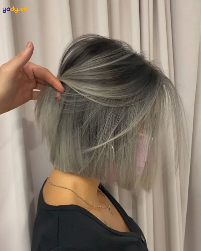 TOP 10 mẫu tóc ngắn nhuộm highlight đẹp cá tính cho phái đẹp | Yody
