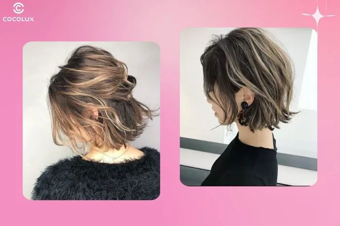 Nhuộm highlight tóc ngắn đẹp nhất 2025: Nâng tầm nhan sắc