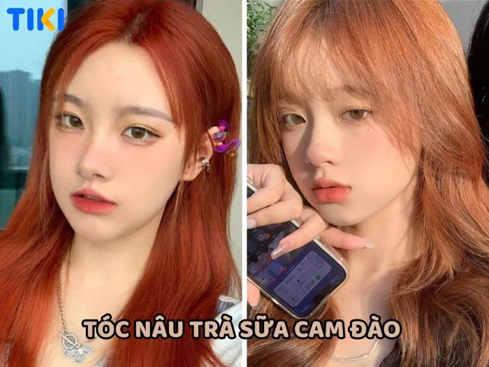 20+ Kiểu Tóc Màu Nâu Trà Sữa Đẹp, Tôn Da, Sành Điệu Nhất 2024 | TIKI