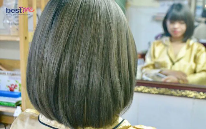 7 kiểu nhuộm tóc màu xanh rêu khói cực trendy 2026