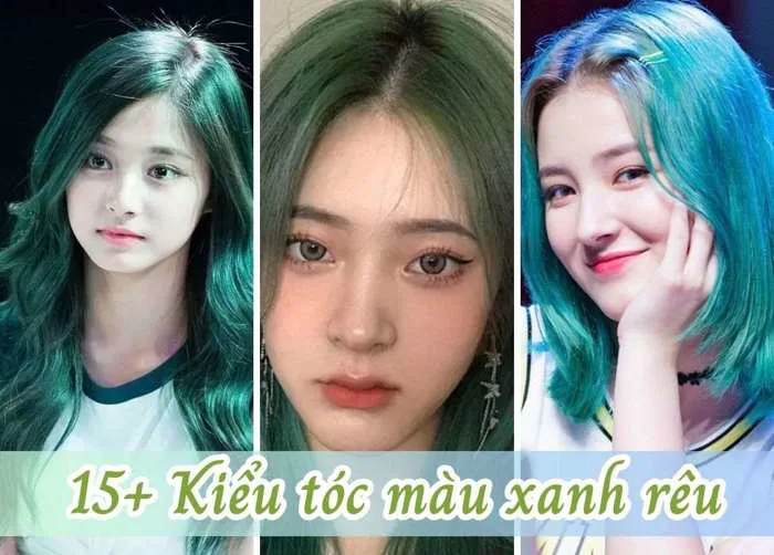 15 Kiểu Tóc Màu Xanh Rêu Đẹp, Cực Bắt Trend, Hot Nhất 2024 | TIKI