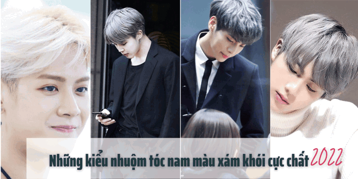 Những kiểu nhuộm tóc nam màu xám khói cực chất - Classic.vn