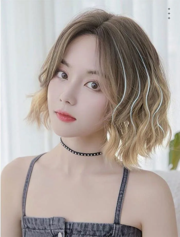 Top 15 kiểu tóc ngắn uốn gợn sóng đẹp, rất trẻ trung
