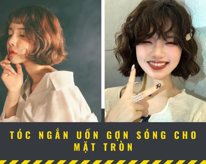 10 Kiểu tóc ngắn uốn gợn sóng đẹp trẻ trung được yêu thích nhất
