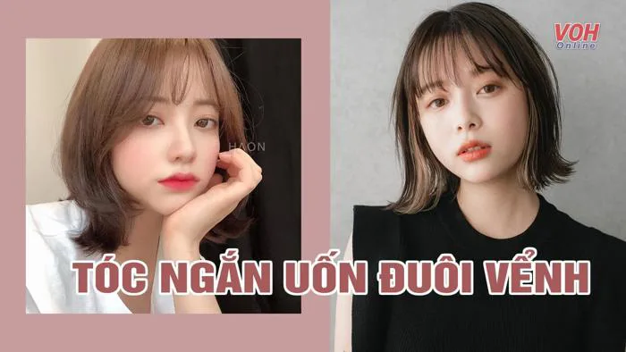 5 kiểu tóc ngắn uốn đuôi vểnh vừa trẻ trung vừa làm thon mặt 'đỉnh'