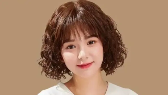 Lưu ngay 5 mẫu tóc xoăn mì tôm cho mặt tròn