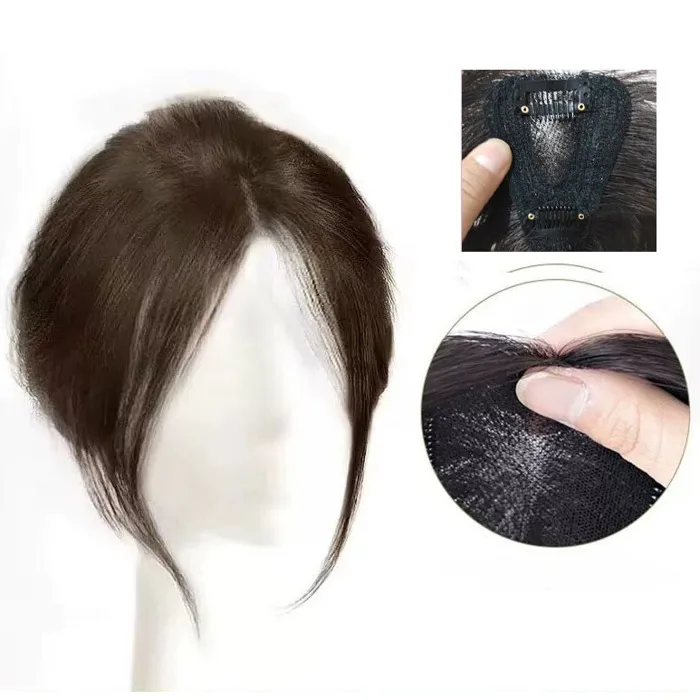 Tóc giả che hói đỉnh đầu cho nữ | Tóc mái bay giả phủ hói phủ bạc | Shopee  Việt Nam