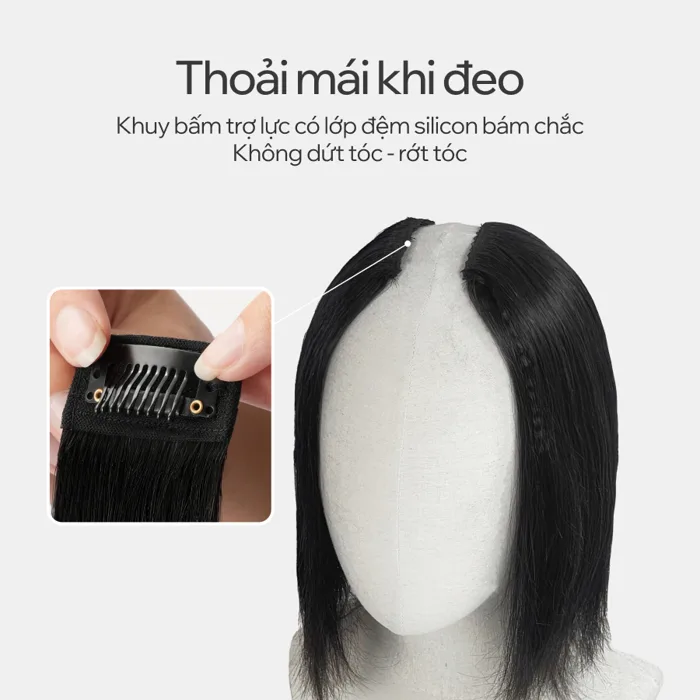 Bộ 2 Dải Tóc Kẹp Phồng Chân Tóc