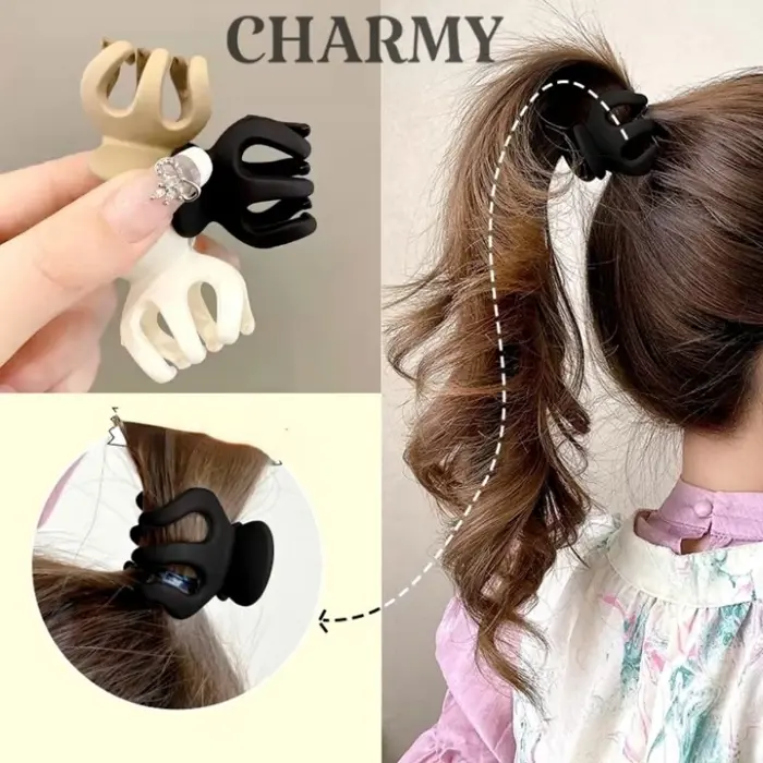 Kẹp phồng chân tóc, Kẹp tóc mái cố định - Charmy