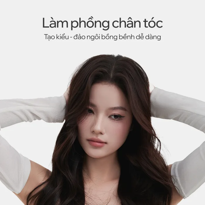 Bộ 2 Dải Tóc Kẹp Phồng Chân Tóc