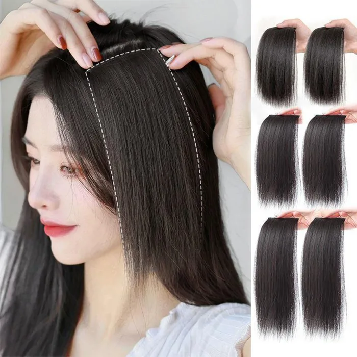 1 Cái Tóc giả kẹp phồng chân tóc dài 10cm, 20 cm tạo cho bạn nữ kiểu tóc đẹp như Mong muốn | Shopee Việt Nam