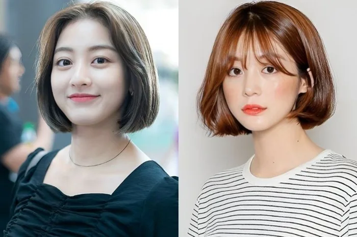 7 kiểu tóc bob uốn Hàn Quốc cho gương mặt trông thon gọn hơn