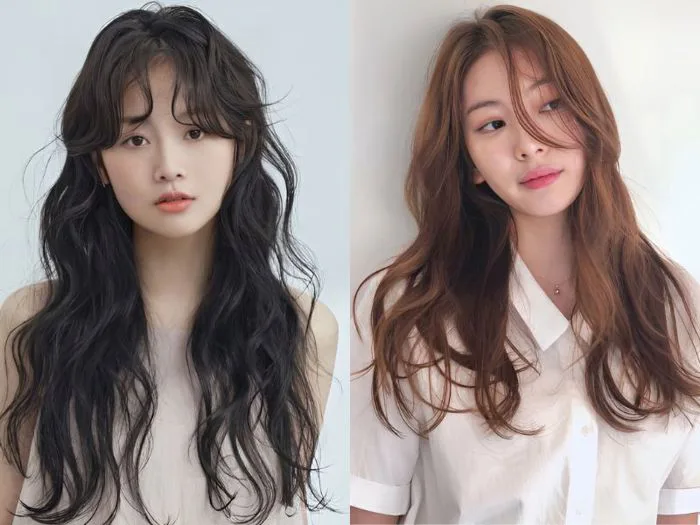 Gợi ý 13+ kiểu tóc xoăn đẹp cho khuôn mặt dài thêm thu hút