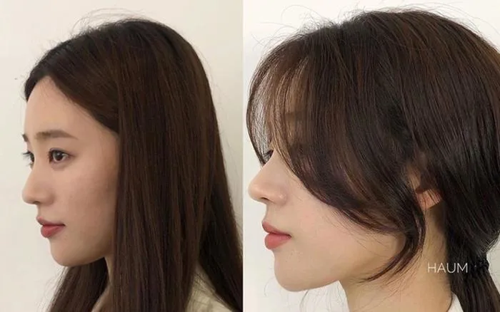 Để kiểu tóc mái cong chữ S thì mặt nào cũng được “nịnh”, “biến hình