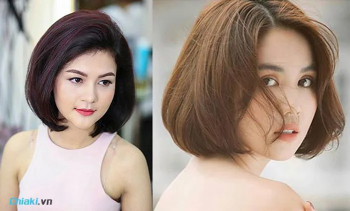 Top 32 những kiểu tóc ngắn uốn cụp đuôi trẻ trung hot nhất 2026