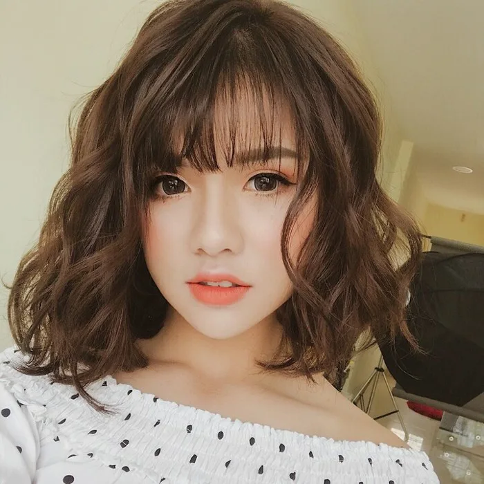 Những kiểu tóc xoăn ngắn không cần chăm sóc Những kiểu tóc xoăn ngắn không cần chăm sóc