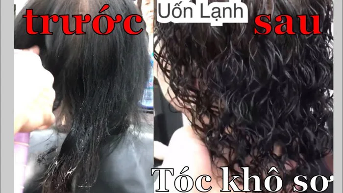 Uốn Lạnh, Nền Tóc khô sơ hư nát#đàotạonghề #hairdressing #sàigòn #dayhoc  #dayz #tocdepmoingay