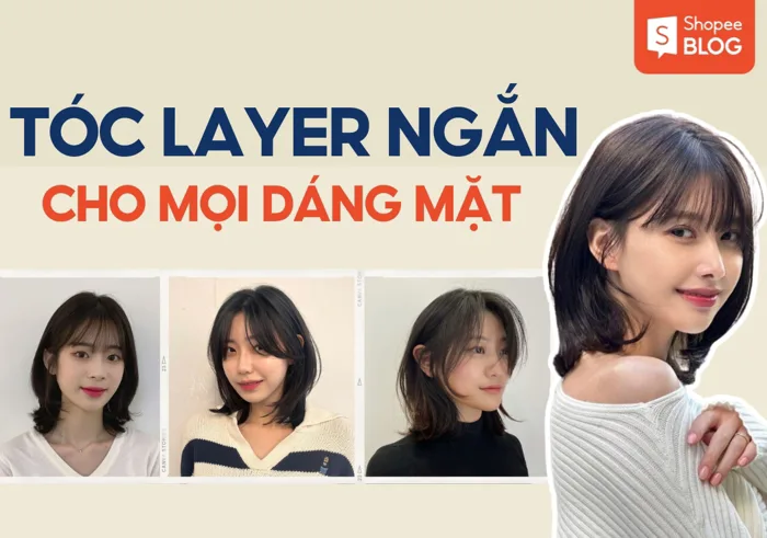 13+ kiểu tóc layer nữ ngắn hack tuổi