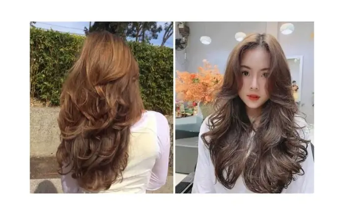 Tóc xoăn lọn to cho mặt tròn có hợp không? cách phối đồ ra sao?