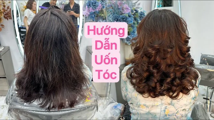 hướng dẫn uốn tóc xoăn sóng lọn to | Quang Saker