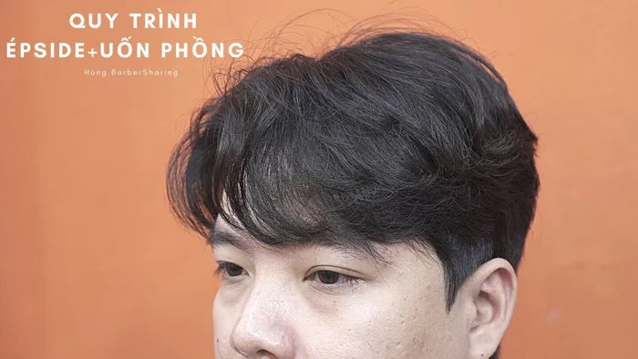 SIDEPART 6/4 , CURTAIN | Quy trình ÉP SIDE +UỐN PHỒNG chi tiết kiểu tóc -  M.Hùng BarberSharing