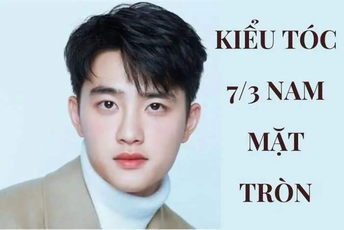 8+ kiểu tóc 7/3 nam mặt tròn cực kỳ cuốn hút cho phái mạnh