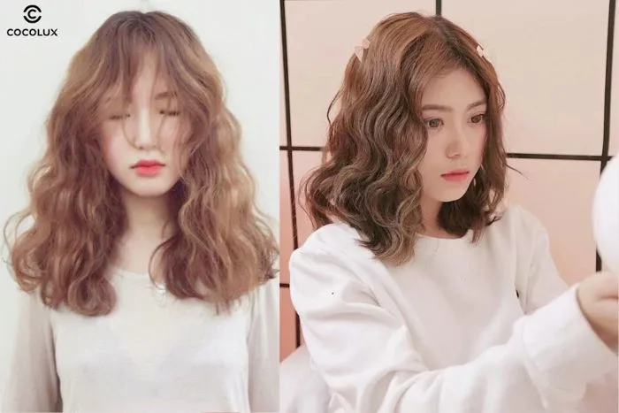 Gợi ý 15+ mẫu tóc xoăn sóng lơi ngang vai được yêu thích nhất hiện nay