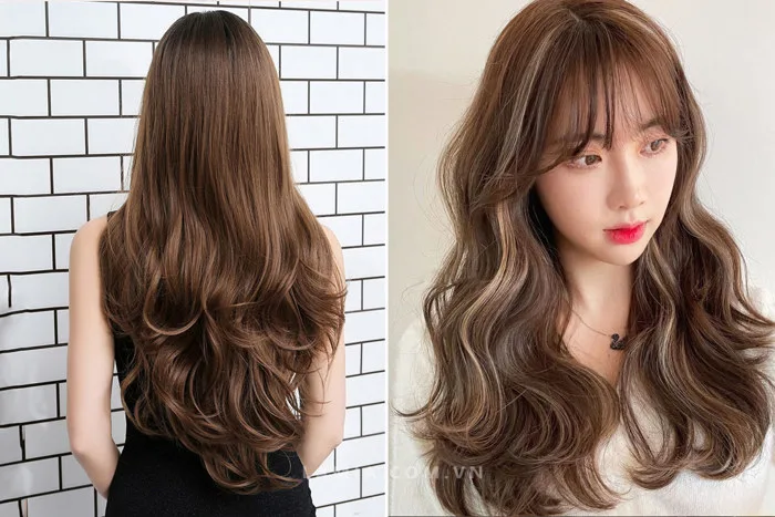 35 kiểu tóc màu nâu lạnh, bật tông tôn da hot nhất 2024