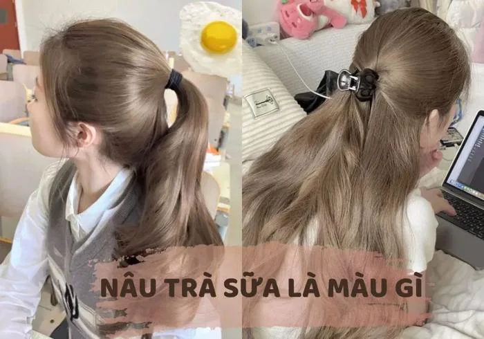 Top 15 kiểu tóc nâu trà sữa tôn da ai nhuộm cũng đẹp 2026