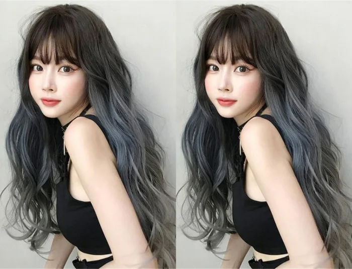 Toc-uon-xoan-hippie-nhuom-Ombre – Sao Thái Dương