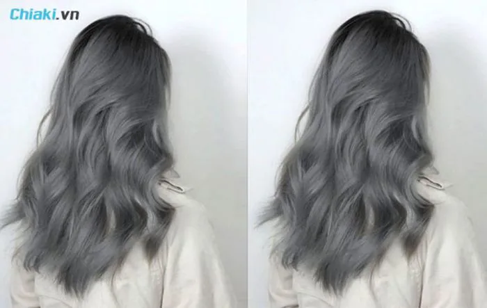 Top 27 kiểu tóc màu xám khói đẹp nổi bật và thời thượng