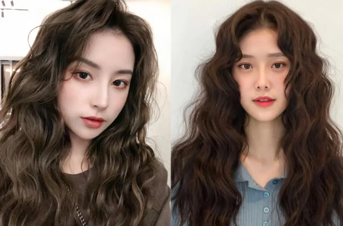 5 kiểu tóc uốn xoăn hợp nhất với nàng mặt tròn, giúp hóa thon gương mặt và  giảm chục tuổi