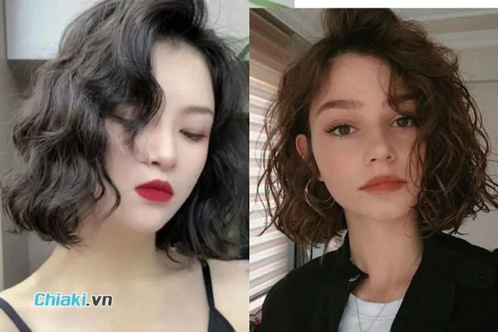 30+ Kiểu tóc xoăn sóng lơi ngang vai cực xinh đẹp nhất 2026