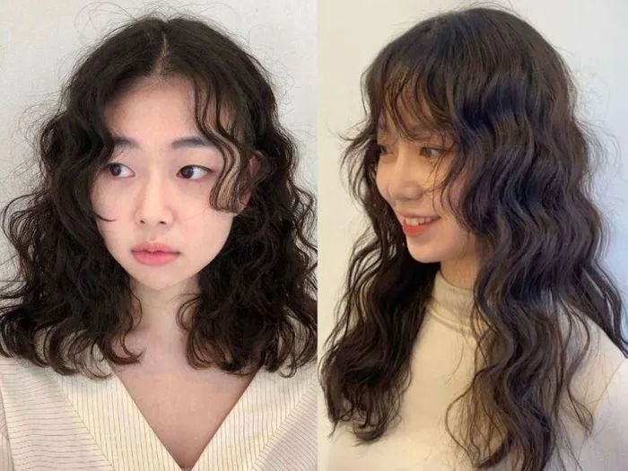 15+ kiểu tóc uốn ngang vai dịu dàng mà vẫn cá tính chuẩn gái Hàn