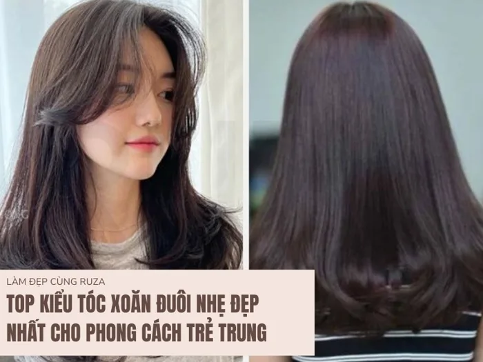 Top Kiểu Tóc Xoăn Đuôi Nhẹ Đẹp Nhất Cho Phong Cách Trẻ Trung