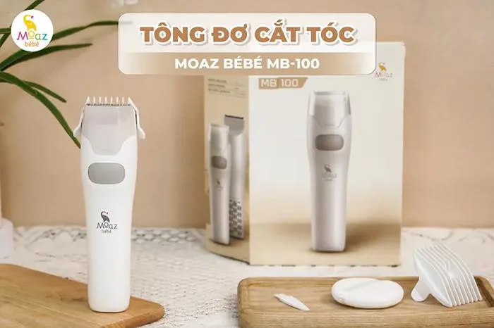 Moaz Tông Đơ Cắt Tóc Cho Bé MB100 - Chip Chip Luxury Nha Trang